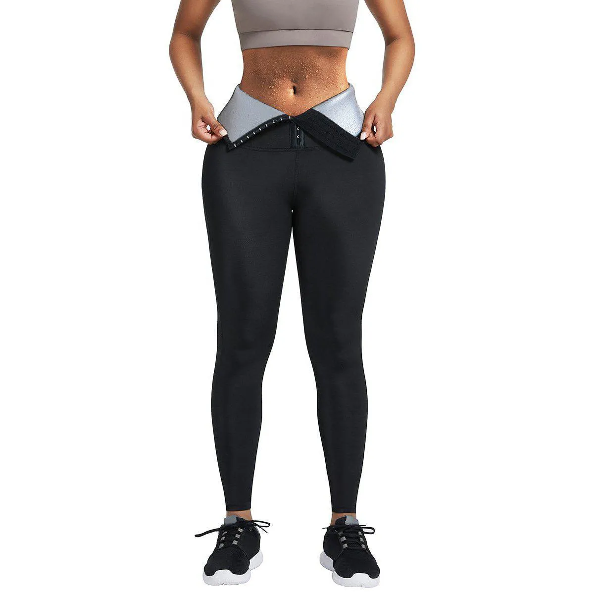 Booty Lifts Sweat Corset Leggings