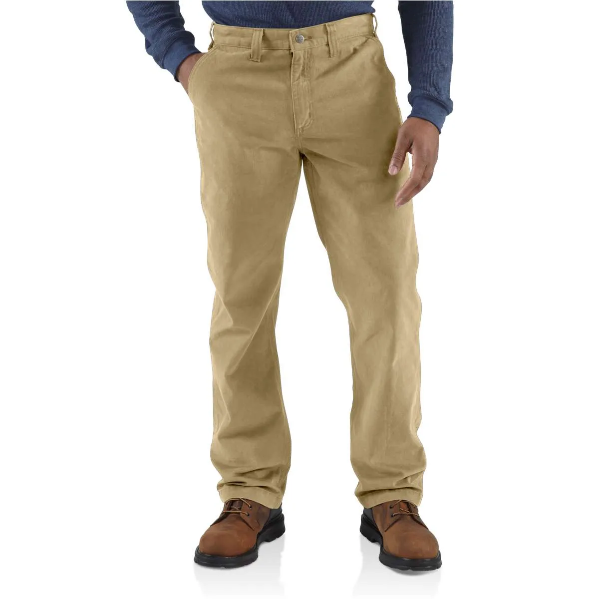 Carhartt Men's Field Khaki Rugged Work Khaki Pant