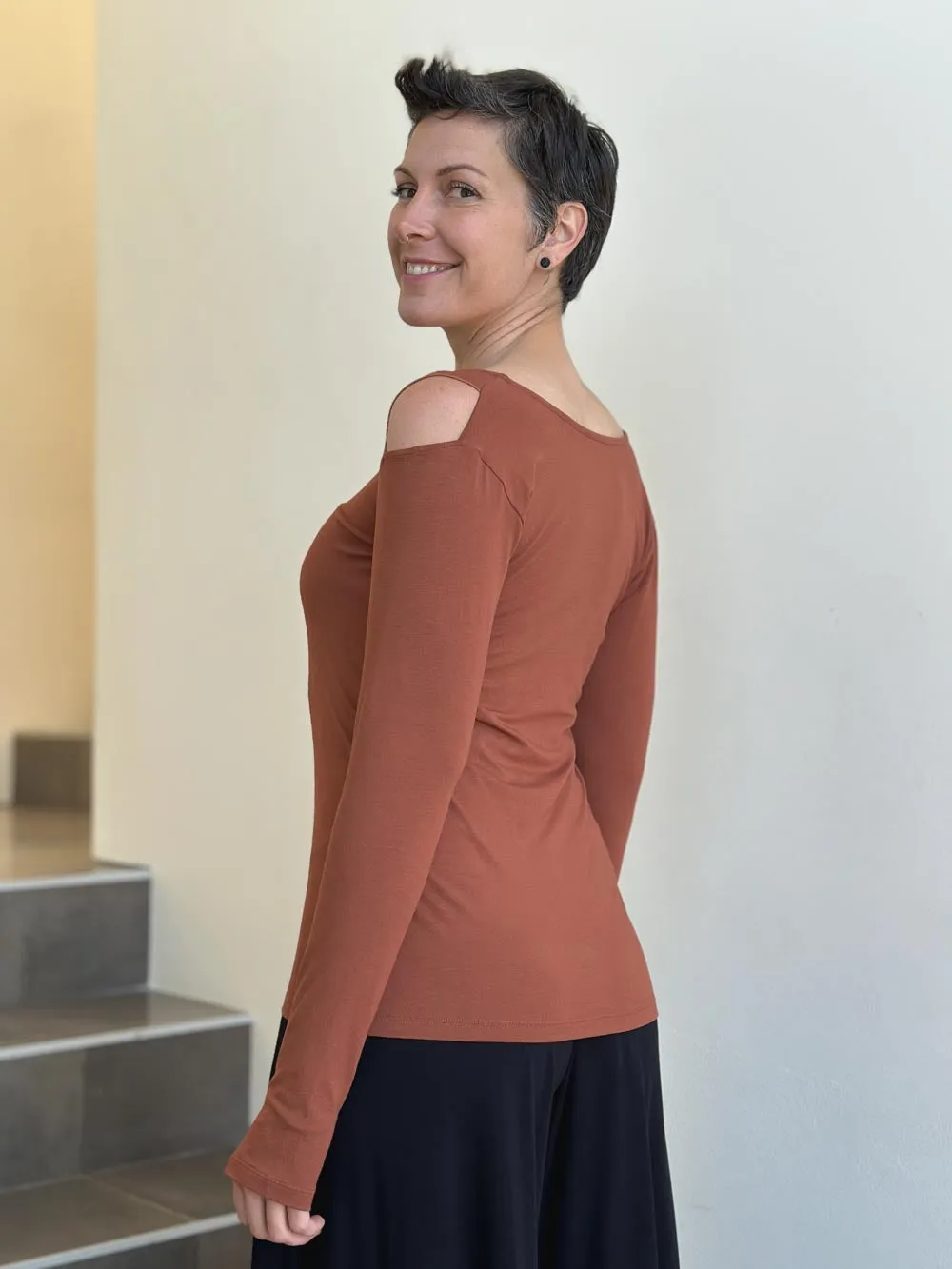 Cold Shoulder Top