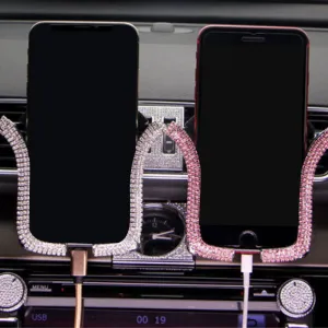 Crystal Rhinestone Car Phone Holder