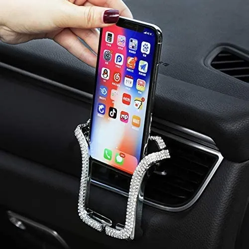 Crystal Rhinestone Car Phone Holder