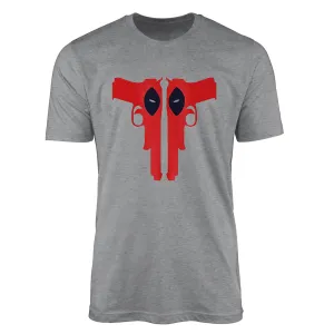 Deadpool Desert Eagle Designer T-Shirt