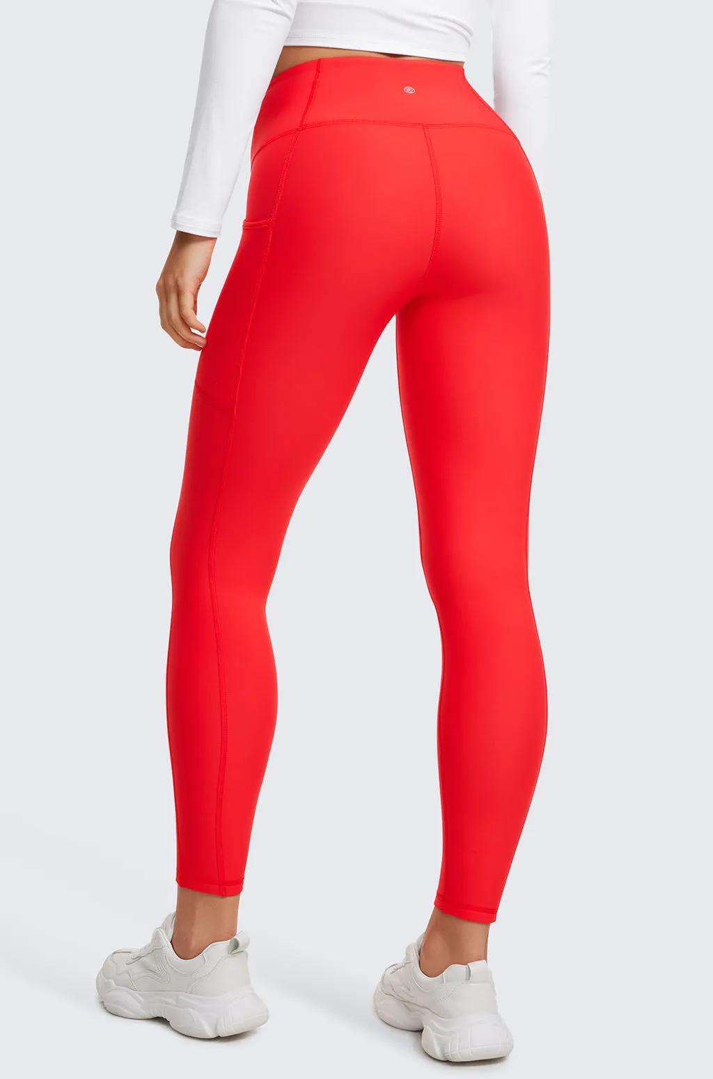 Fleece Lined Leggings with Pockets 25"
