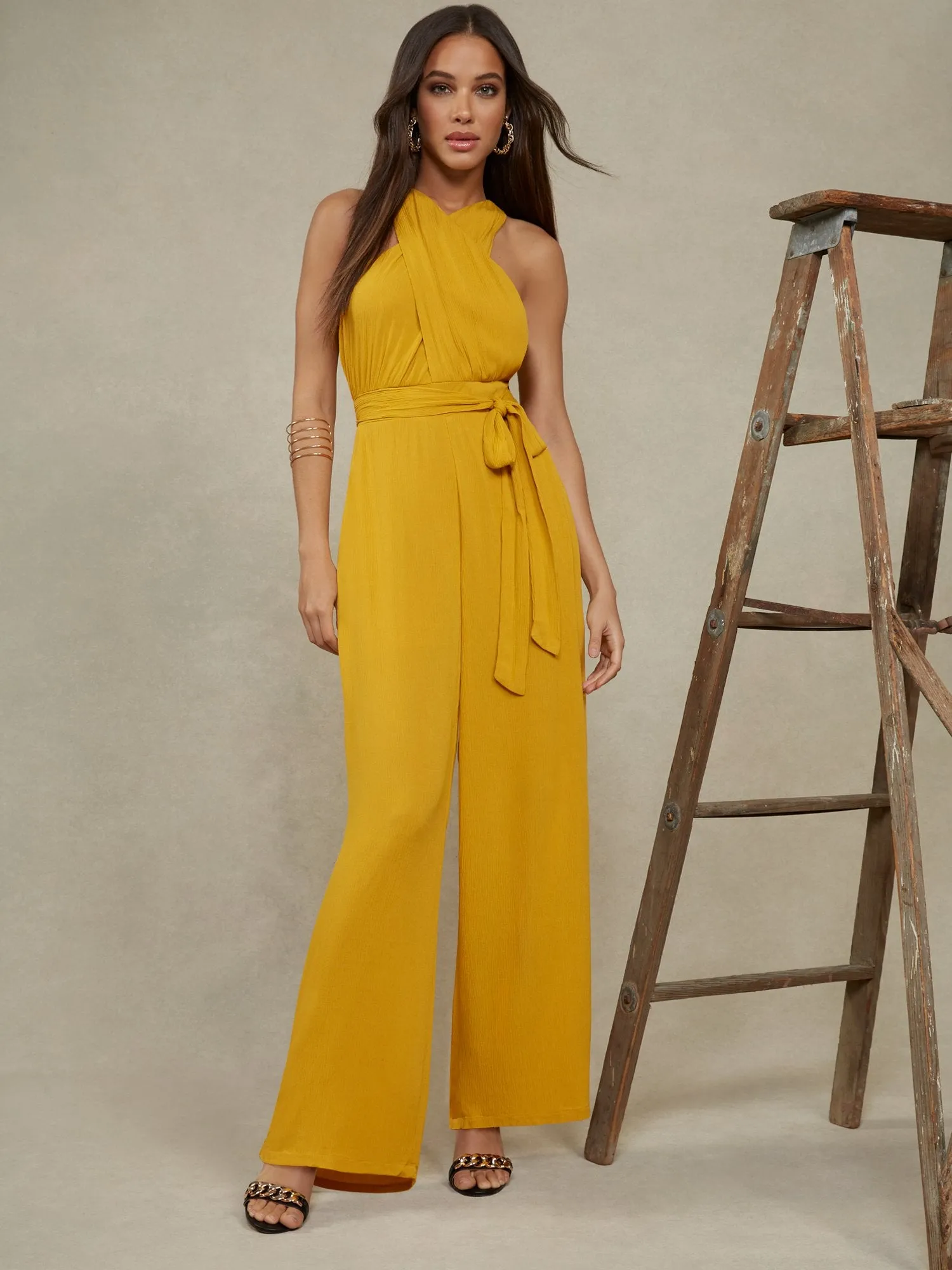 Gauze Jumpsuit