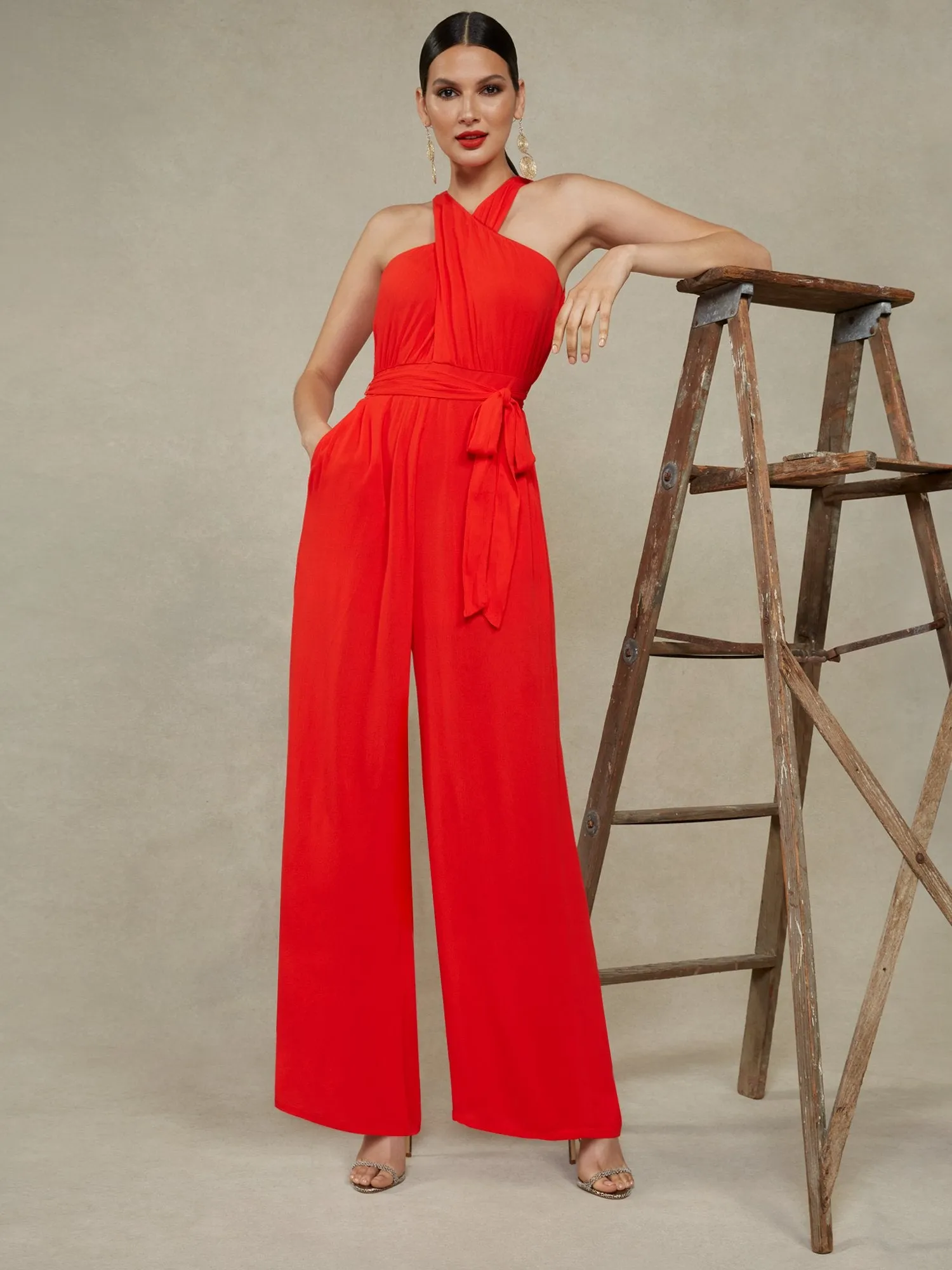 Gauze Jumpsuit