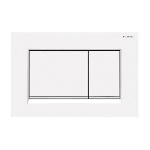 Geberit Sigma 30 Dual Flush Plate Matte White