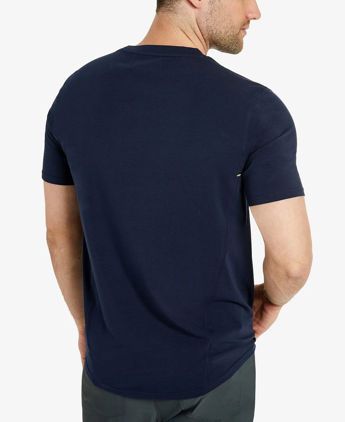 Kenneth Cole Men's Crew Neck Sports T-Shirt, Blue