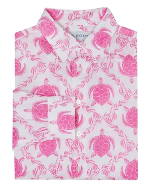 Linen Shirt TURTLE TRELLIS