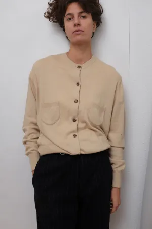 PURE ITALY CASHMERE VISCOSE CARDIGAN