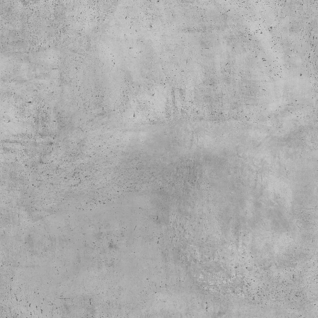 Radiator Cover Concrete Grey 104x20x82 cm Engineered Wood