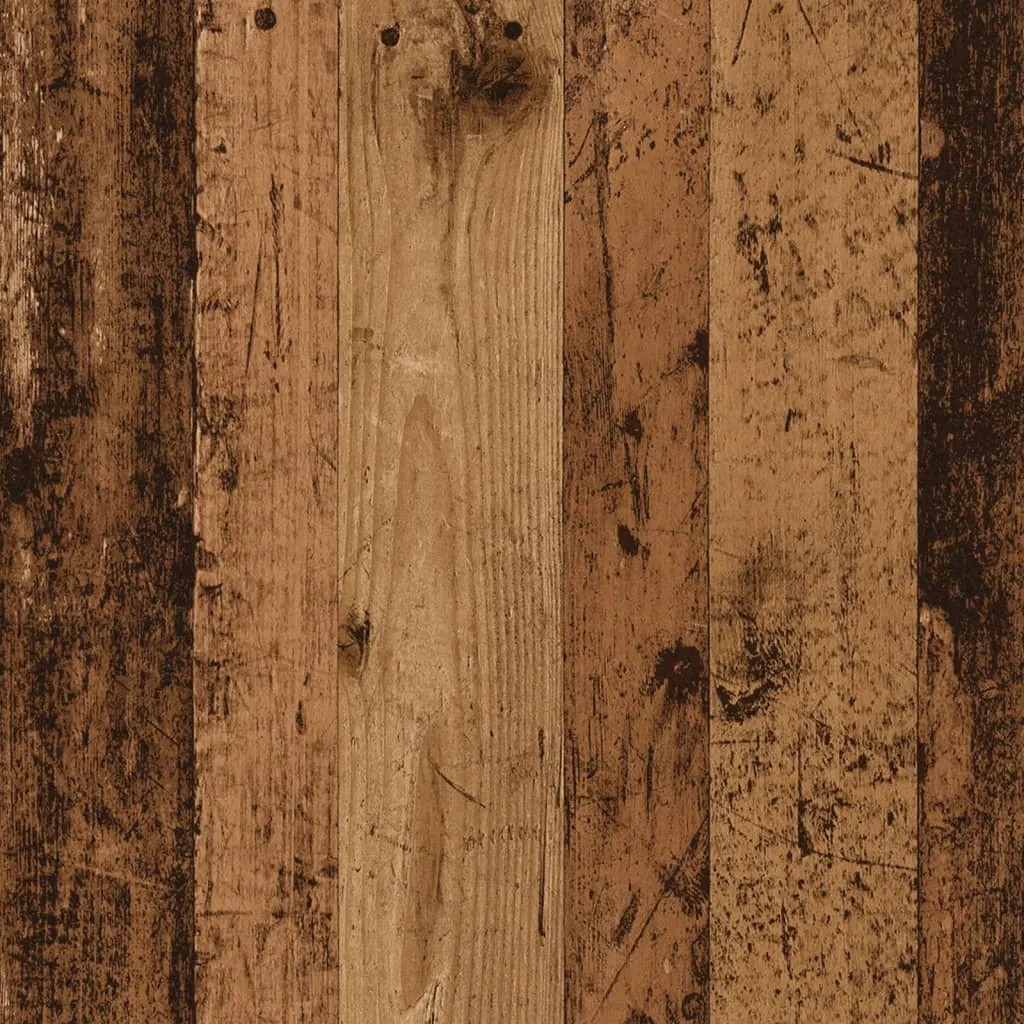 Radiator Cover Old Wood 175x20x82 cm Engineered Wood