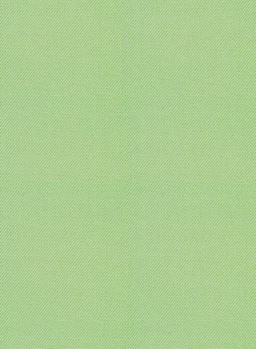 Scabal Nasty Green Cashmere Cotton Suit